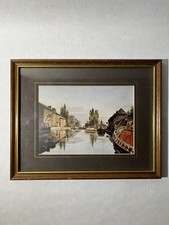 Vintage Wooden Picture Frame &