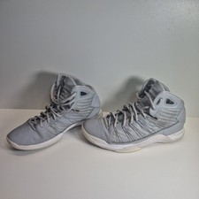 Nike hyperdunk 2016 Grey Silver uk 12 basketball hi top shoe sneakers trainers