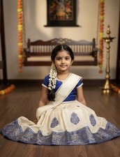 Girls traditional pattu - girls,