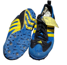 Vintage 97 Adidas Apollo XC Blue Track & Field Shoes/Trainers Rare Collector 8.5