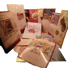 Christmas Family Greeting Cards Various Designs X 20 Job Lot inc.Hallmark etc. d