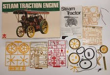 BANDAI 1/16 8026 STEAM TRACTION ENGINE (STARTED) - UK SALE ONLY