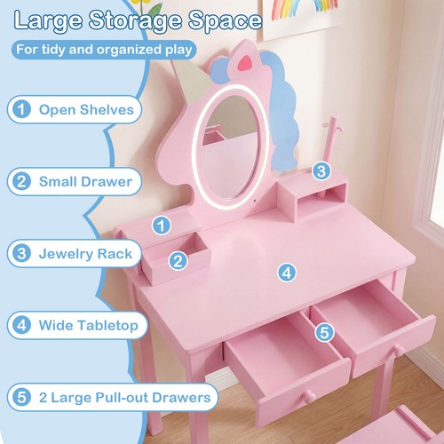 Princess vanity table - vanity, &