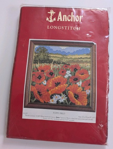 Anchor tapestry kit poppy - anchor,