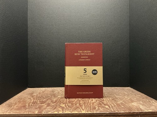 The greek new testament - testament, a