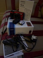 olympus tough tg-6 digital camera red