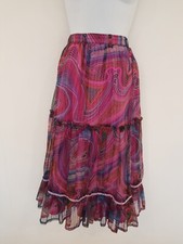 Vintage Skirt Midi Pink Gypsy