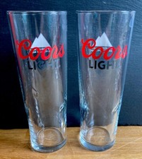 2 X New Coors Light Pint