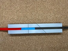 An Open Reel to Reel 1/4", 8 Track Tape Repair Editing Block UK Toolmaker Made