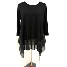 Women’s Black 3/4 Sleeve
