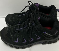 Karrimor Women’s Supa 5 Hiking Shoes – UK Size 5 – Black/Purple (Used)