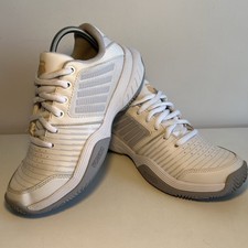 K Swiss Ladies Tennis Trainers Size 5, Court Express HB Women’s Shoes White Grey