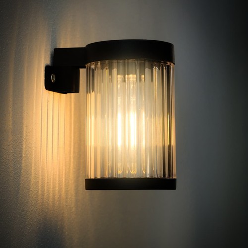 Solar powered ribbed - in,