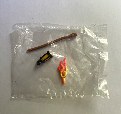 Playmobil flaming torch - flaming,