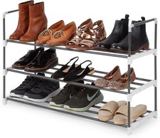 KEPLIN Metal Shoe Rack, Space