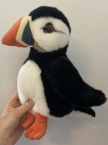 Realistic puffin stuffed - realistic,