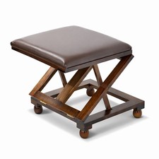 New folding leather cushion - new!,