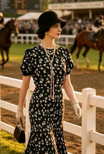 Vintage 1930s 1940s style - vintage,