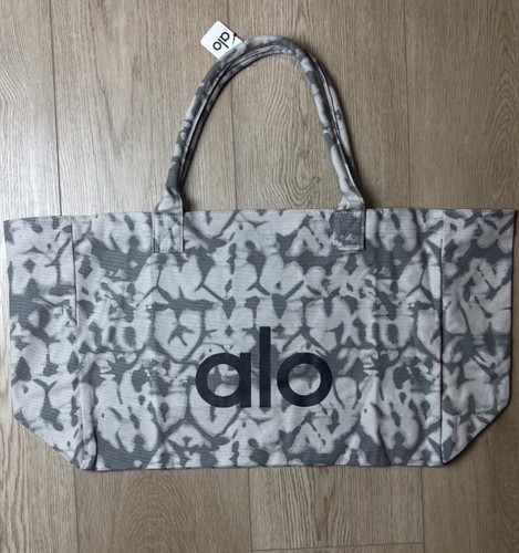 Alo yoga gray tie - yoga, tote