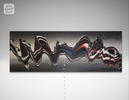 Hand painted original abstract - hand,