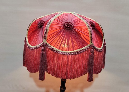 Victorian scallop dome - victorian, pink