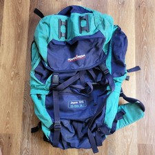 Vintage karrimor rucksack 75L Festival Travel Hiking Backpack Burgundy Workwear 