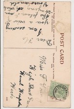 1910 card Southlands West Drayton with thimble postmark West. Drayton 12 Nov