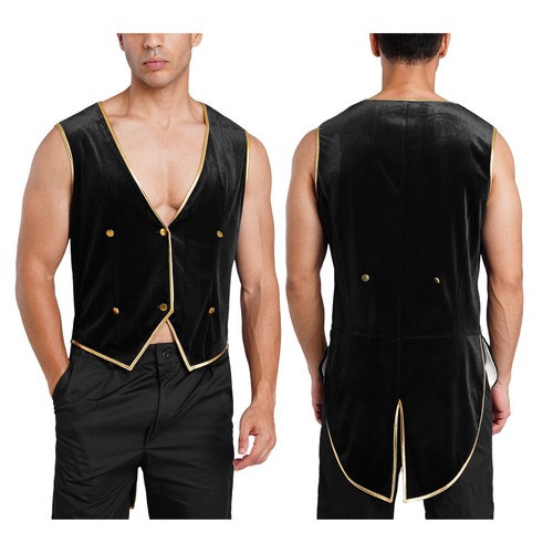 Men tailcoat cocktail vest - tailcoat,