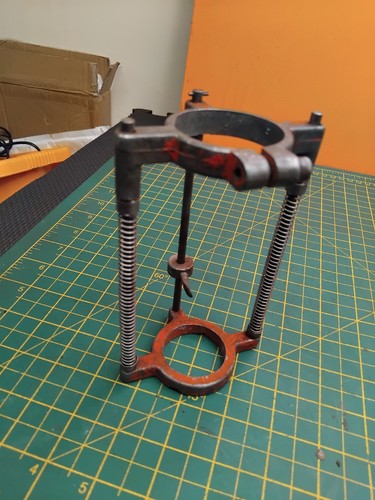 Vintage drill press guide - drill,
