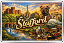 Stafford England Town Castle
