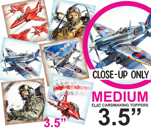 Royal air force card toppers - air,