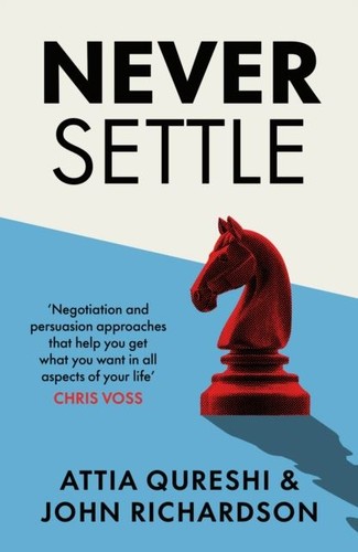 Never settle attia qureshi - settle,