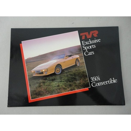 Tvr exclusive sports cars - tvr, 350i
