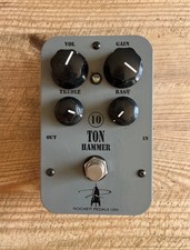 Rare 10 Ton Hammer Distortion Pedal. Rocket Pedals USA. Boxed. Great Condition.