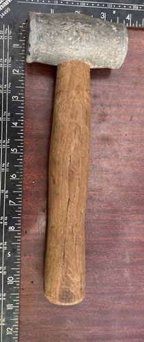Vintage lead knock off hammer - knock,