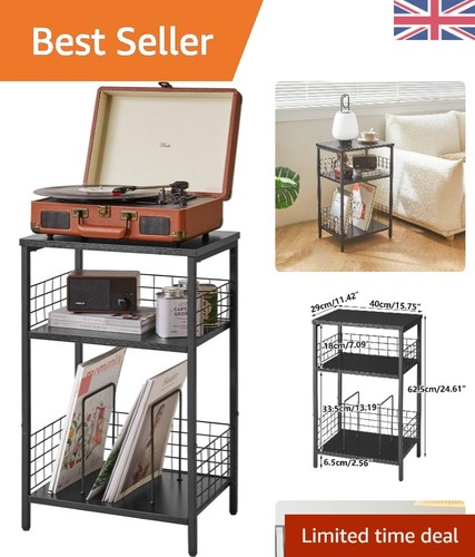 Tier vintage black - black, end