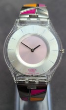 Swatch Skin - Gloss Class - SFK350G - Ladies Ultra Thin Quartz Half Bangle Watch