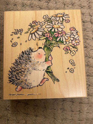 Vintage penny black wood - vintage,