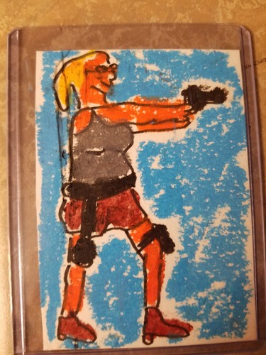 Lara croft artist trading - croft, card