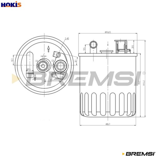 Fuel filter fe0368 - filter,