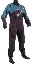 2025 Gul Junior Dartmouth Eclip Zip Drysuit - Black / Blue