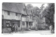 Printed postcard of the