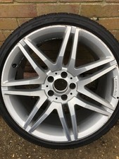 Genuine Mercedes E350 Alloy Wheel and tyre.