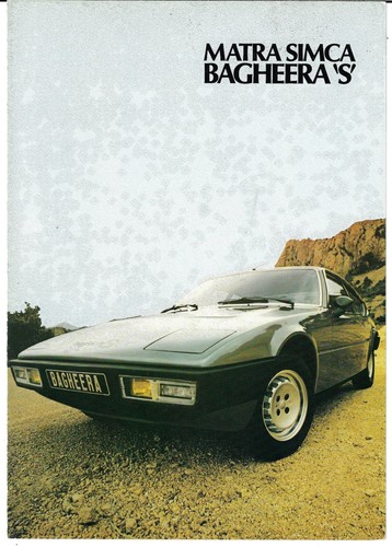 Chrysler matra simca bagheera - simca,