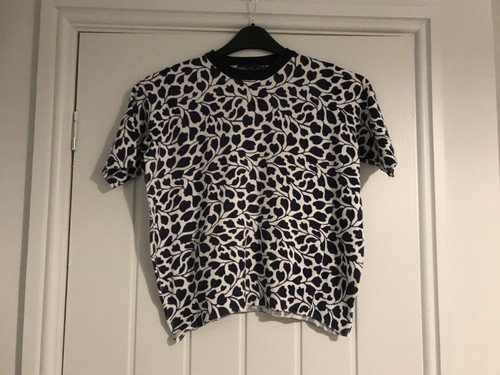 Ladies navy paterned short - ladies, m&s