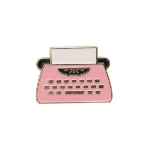 Pink classic typewriter writer - classic,