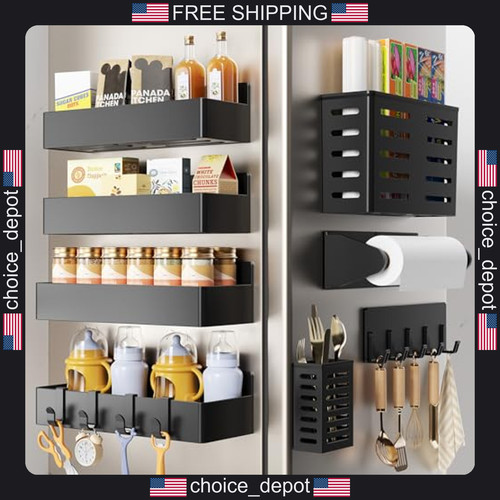 Magnetic spice rack for - spice,