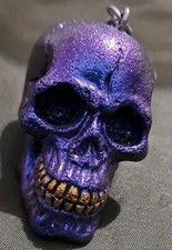 Men Car Keychain Celtic Skull Keyring Motorcycle Key Chain Ring Holder Organizer