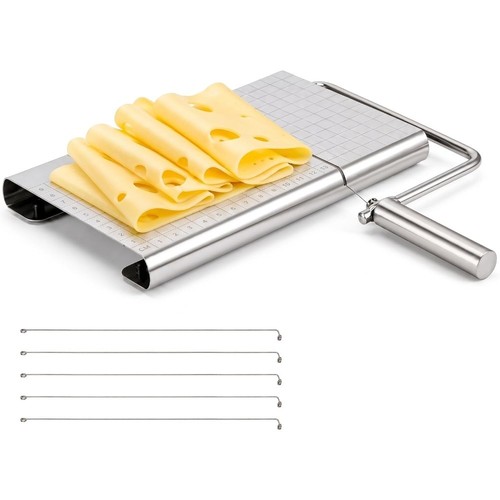 Adjustable wire cheese - cheese, slicer