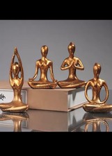 Golden Figurines Practicing